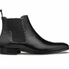 New Mezlan Patina Chelsea Boot (E20484) Black