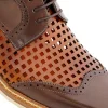 Cheap Mezlan Perforated Derby Cognac / Honey (R20741)