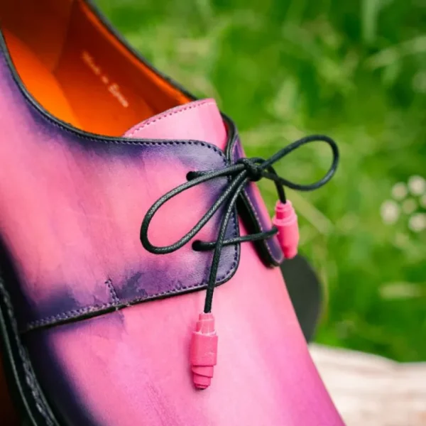 mezlan_principe_patina_le_6.webp Cheap Mezlan Principe Patina Leather Derby (Exclusive) (20842) Pink