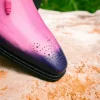 Cheap Mezlan Principe Patina Leather Derby (Exclusive) (20842) Pink