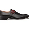 Clearance Mezlan Profumo Monk Strap (21148) Black