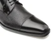 Fashion Mezlan Soka Calfskin & Deerskin Cap Toe Shoes (15089) Black