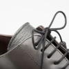 Online Mezlan Soka Calfskin & Deerskin Cap Toe Shoes (15089) Gray