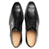 Store Mezlan Tasso Wing Tip Derby (21315) Black