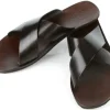 Hot Michael Toschi Croche Sandals Chocolate