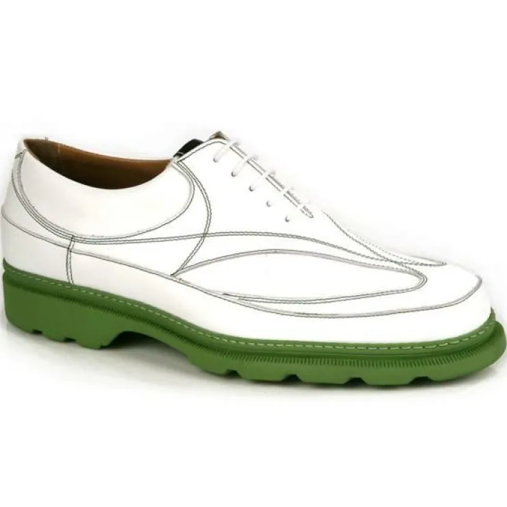 Store Michael Toschi GX Golf Shoes / Green Sole White