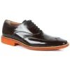 Discount Michael Toschi Luciano SE Patent Leather Wing Tips Tmoro