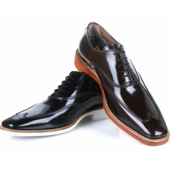 Discount Michael Toschi Luciano SE Patent Leather Wing Tips Tmoro