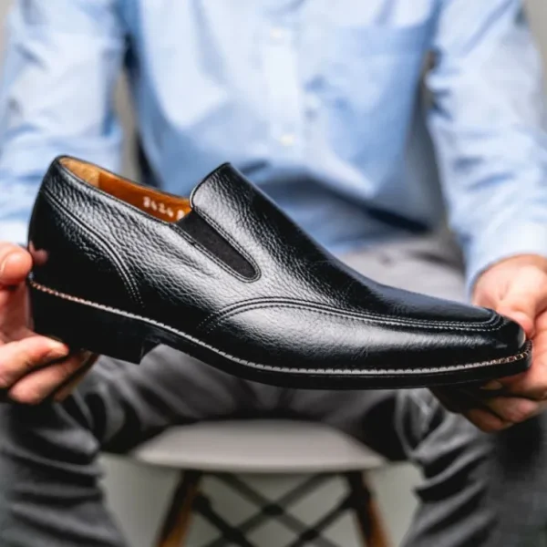 michael_toschi_mario_doub_5.webp Flash Sale Michael Toschi Mario Double Side Gore Loafers Black