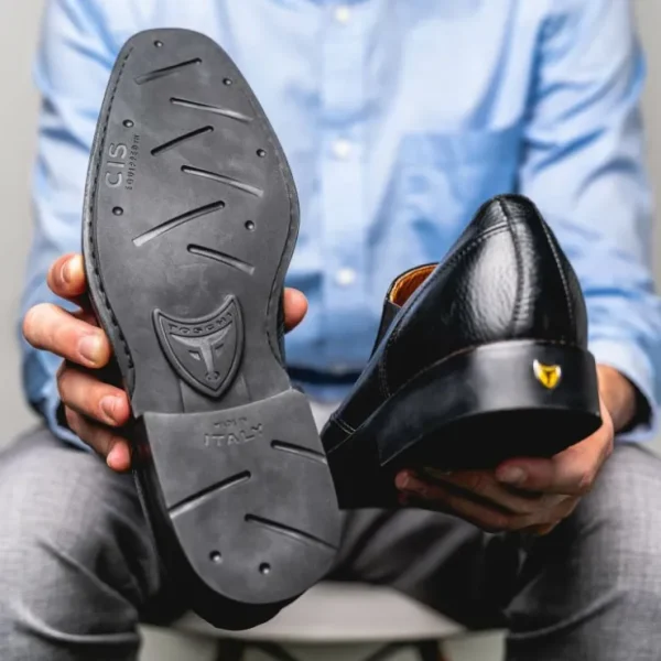 michael_toschi_mario_doub_7.webp Flash Sale Michael Toschi Mario Double Side Gore Loafers Black