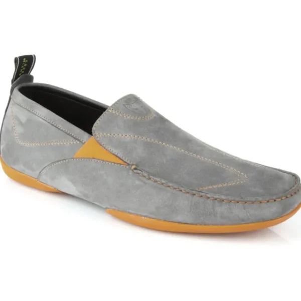 Discount Michael Toschi Onda Sport Driving Shoes Gray / Orange