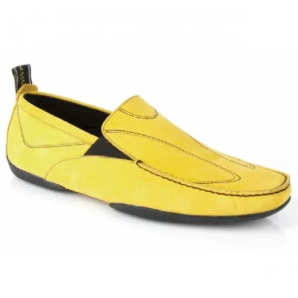 Hot Michael Toschi Onda Sport Driving Shoes Yellow