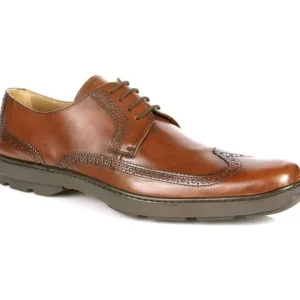 Best Sale Michael Toschi Swing Lace Wing Tip Brown