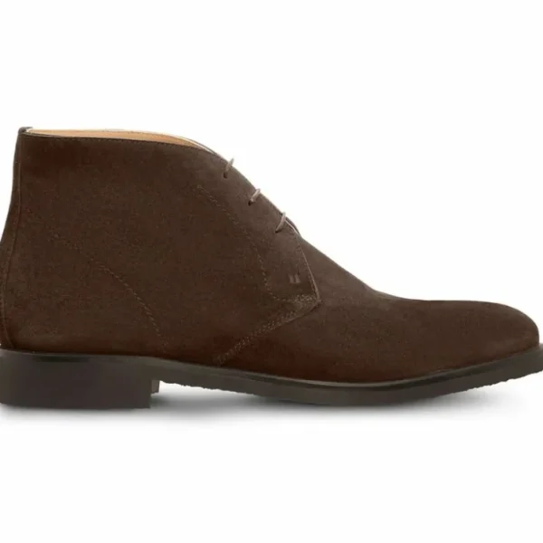 Sale Moreschi Suede Desert Boots Dark Brown Size 10.5 DarkBrown