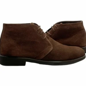 Best Sale Paolo Shoes Emilio Suede Desert Boots Brown