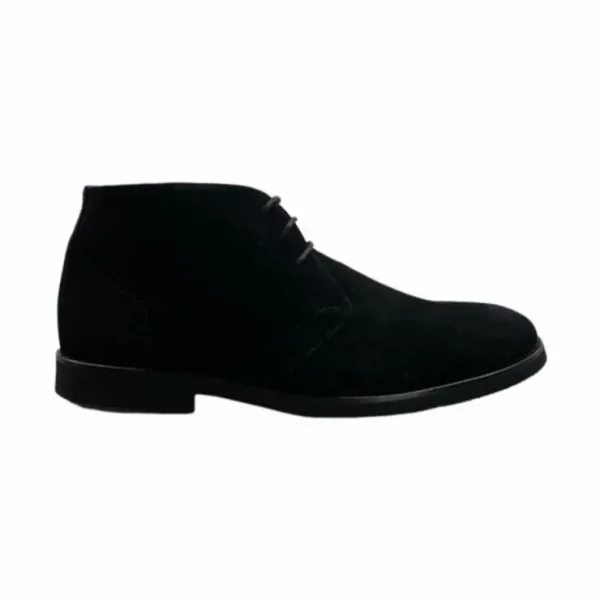 Best Paolo Shoes Emilio Suede Desert Boots Black