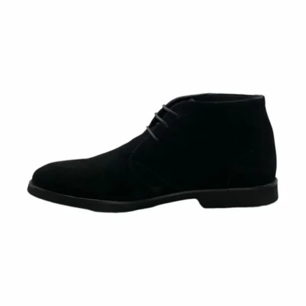 Best Paolo Shoes Emilio Suede Desert Boots Black