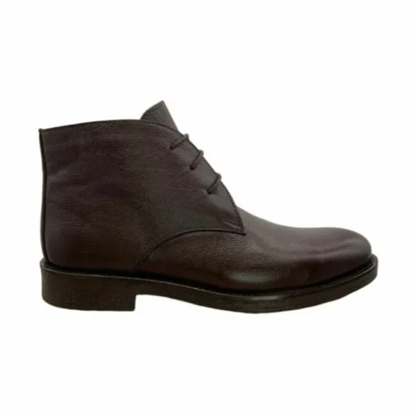 Shop Paolo Shoes Gianni Leather Chukka Boots Brown