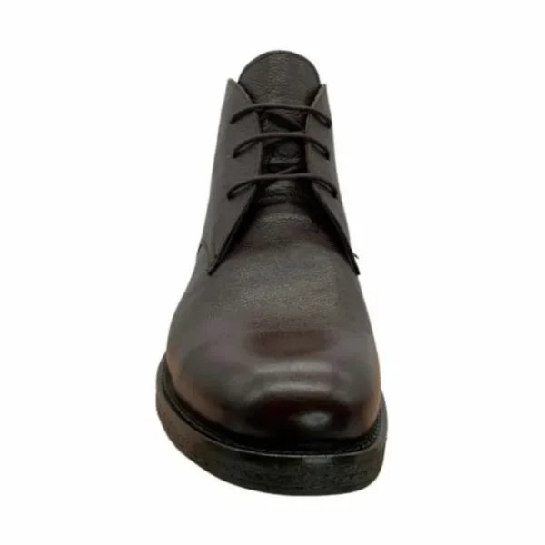 Shop Paolo Shoes Gianni Leather Chukka Boots Brown