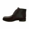 Shop Paolo Shoes Gianni Leather Chukka Boots Brown