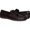 Best Sale Paolo Shoes Sean Nappa Tasseled Driving Shoes Dark Brown