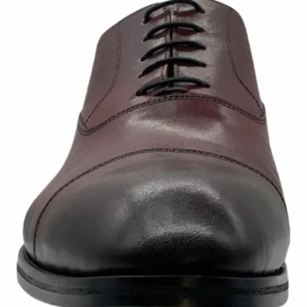 Best Sale Paolo Shoes Theo Derby Oxfords Burgundy