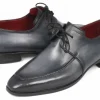 Discount Paul Parkman Apron Toe Derby Shoes Gray / Black