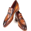 Cheap Paul Parkman Calfskin Loafers Brown