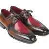 Flash Sale Paul Parkman Calfskin Shoes Brown & Bordeaux Brown/Bordeaux