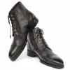 Store Paul Parkman Cap Toe Boots Gray / Black