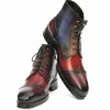 Cheap Paul Parkman Cap Toe Boots Multicolor