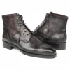 Store Paul Parkman Cap Toe Boots Gray / Black