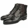 Store Paul Parkman Cap Toe Boots Gray / Black