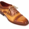 Cheap Paul Parkman Cap Toe Brogues Tan