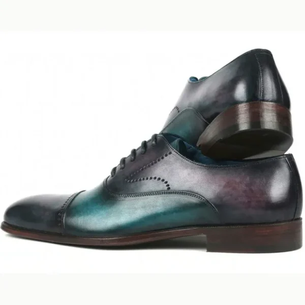paul_parkman_cap_toe_oxfo_1-1.webp Clearance Paul Parkman Cap Toe Oxfords Purple / Turquoise