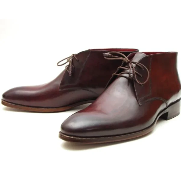 Store Paul Parkman Chukka Boots Brown / Bordeaux Brown/Bordeaux