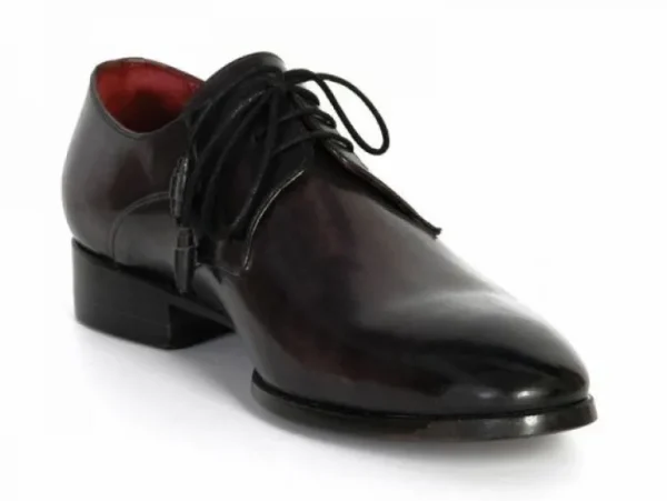 Clearance Paul Parkman Derby Shoes Anthracite