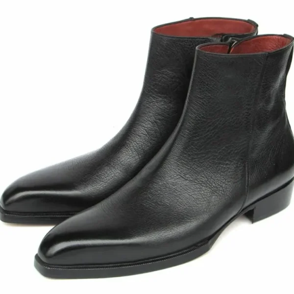 Flash Sale Paul Parkman Floater Leather Boots Black