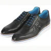 Best Paul Parkman Floater Leather Shoes Black