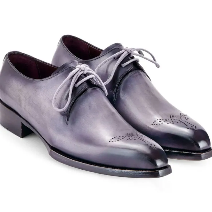 Store Paul Parkman Goodyear Welted Derby Shoes Gray