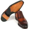 Best Sale Paul Parkman Goodyear Welt Wingtip Oxfords Brown