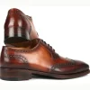 Best Sale Paul Parkman Goodyear Welt Wingtip Oxfords Brown