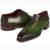 Discount Paul Parkman Goodyear Welt Wholecut Oxfords Green / Bordeaux