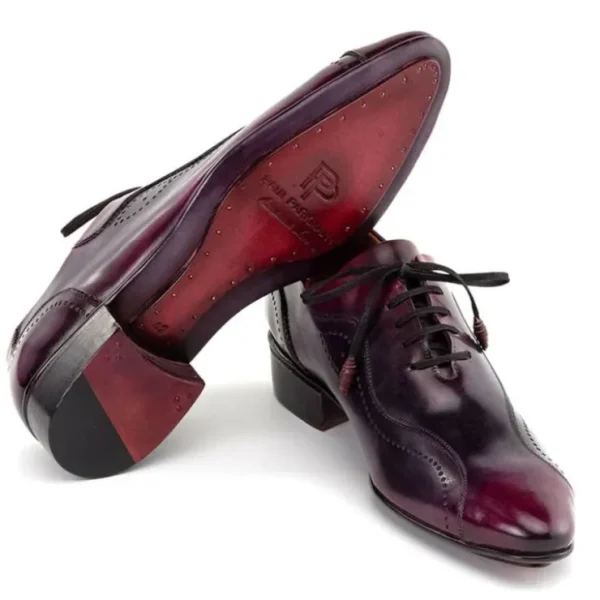 Cheap Paul Parkman Handmade Burnished Oxford (84654-PRP) Purple