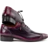 Cheap Paul Parkman Handmade Burnished Oxford (84654-PRP) Purple