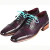 Store Paul Parkman Handsewn Captoe Oxfords Purple