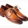 Shop Paul Parkman Handsewn Ghillie Lacing Shoes Light Brown LightBrown