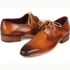 Shop Paul Parkman Handsewn Ghillie Lacing Shoes Light Brown LightBrown