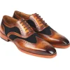 Flash Sale Paul Parkman Leather & Suede Oxfords Brown & Navy Brown/Navy