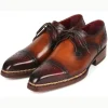 Best Paul Parkman Norwegian Welt Cap Toe Derby Shoes Bordeaux / Brown